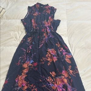 A New Day Navy Floral Maxi Dress